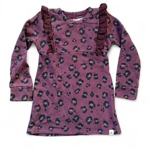 Lulu & Roo leopard print sweater dress